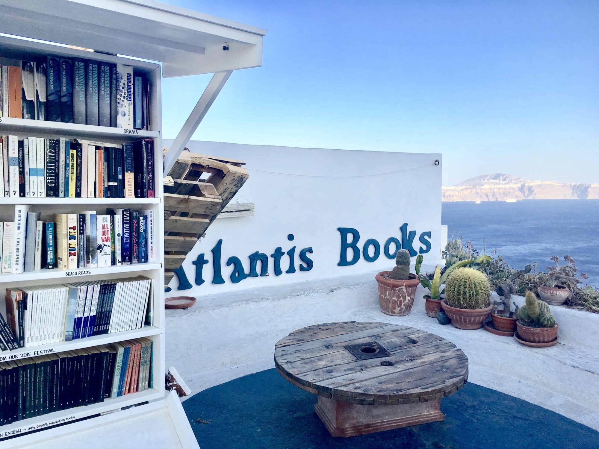 Atlantis Books, Santorini Greece