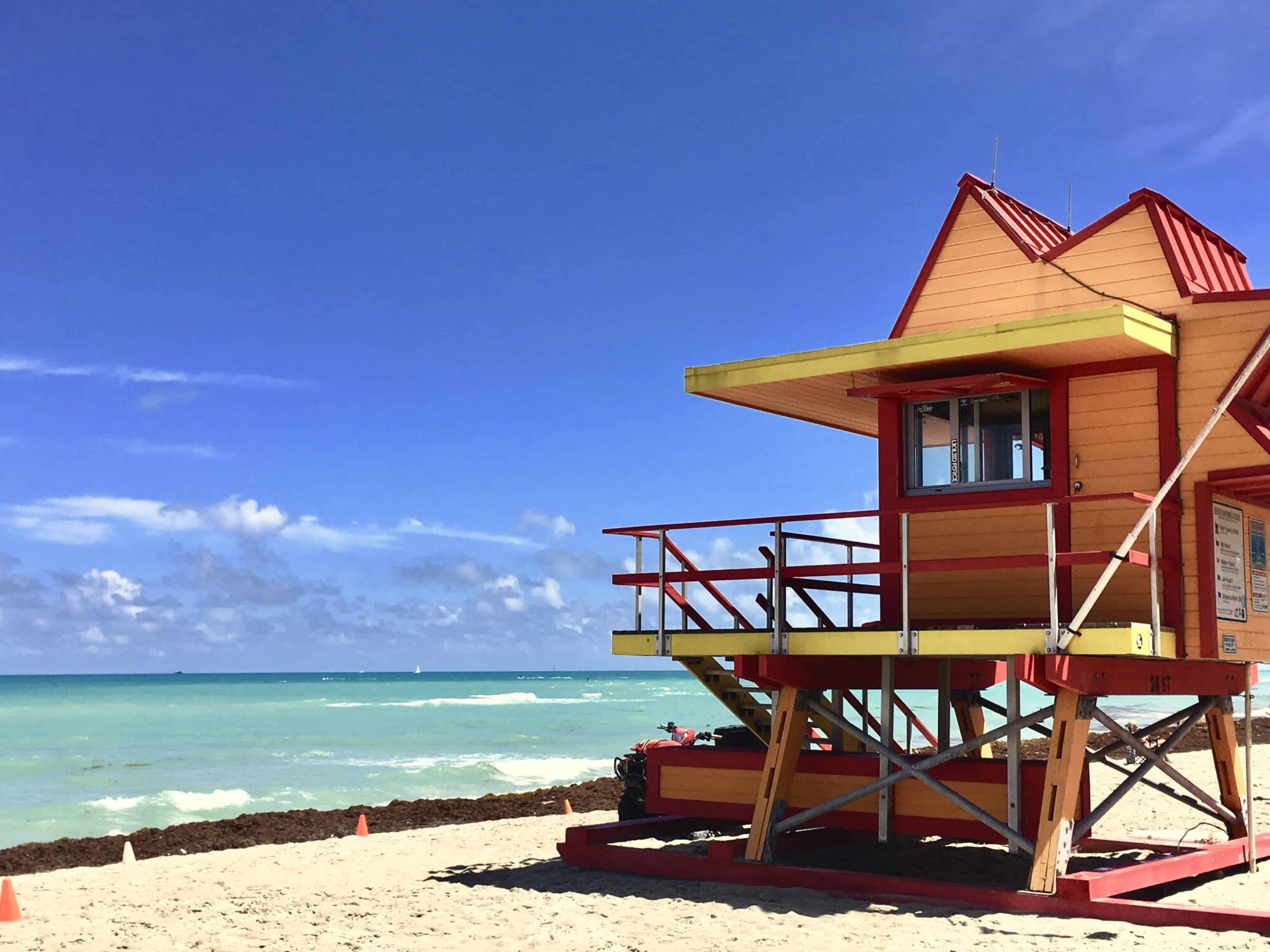 Iconic Lifeguard Stands South Beach